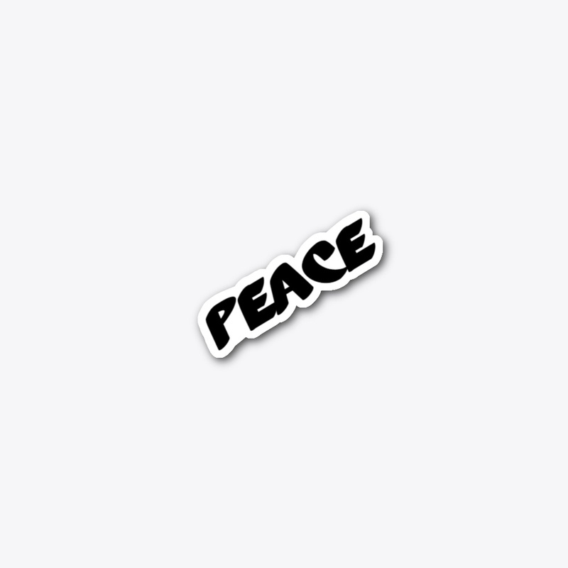 Peace Sticker