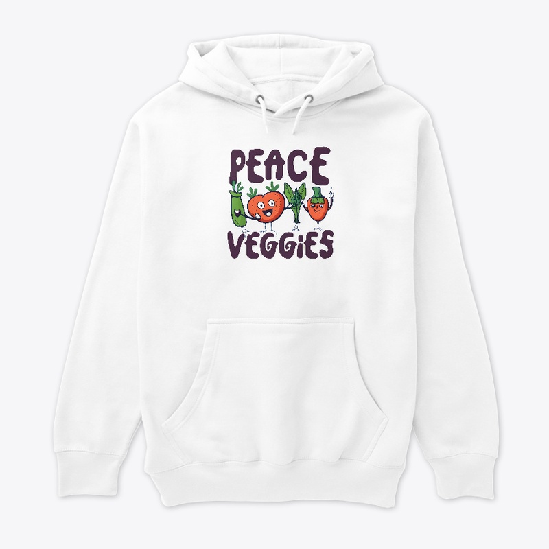 Peace Love Veggies T-shirt
