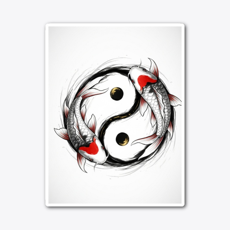 Two Koi Fish