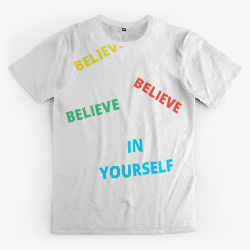 White T-Shirt Motivational Words