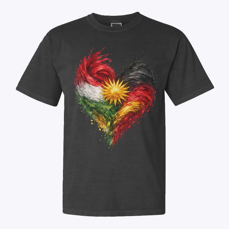 Kurdish-German Heart: A Symbol of Unity