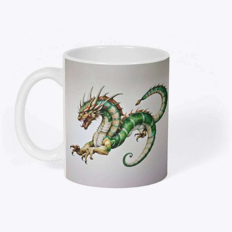 : "Watercolor Dragon Majesty"