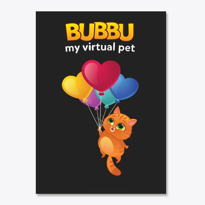 Bubbu with balloons
