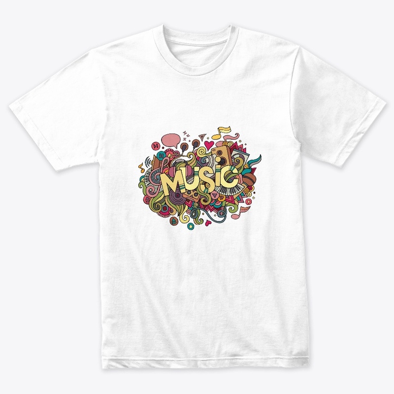 Music quiet t shirts