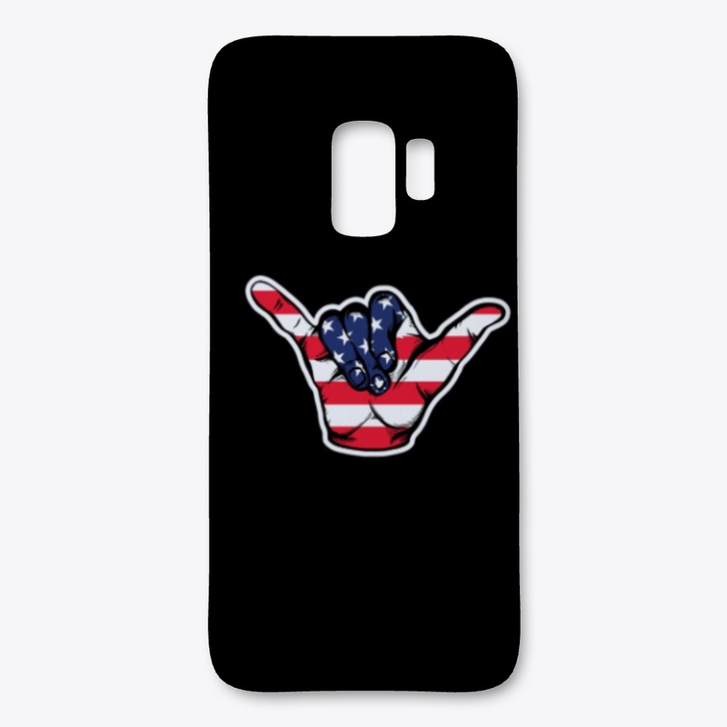 Hang Loose American Flag Style