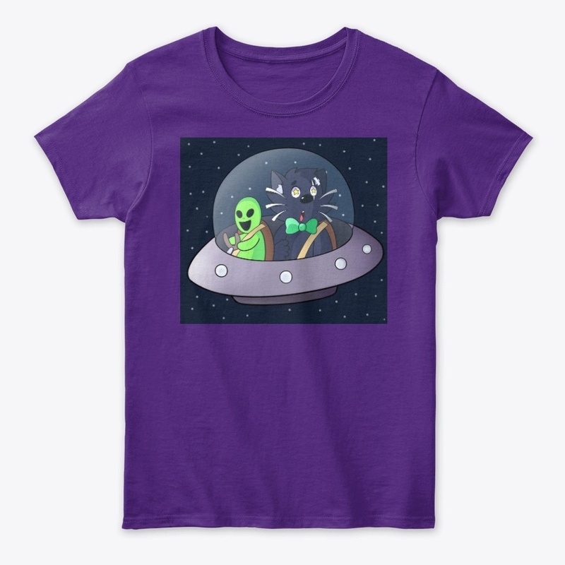 Mako y Frujel OVNI Tshirt de mujer 