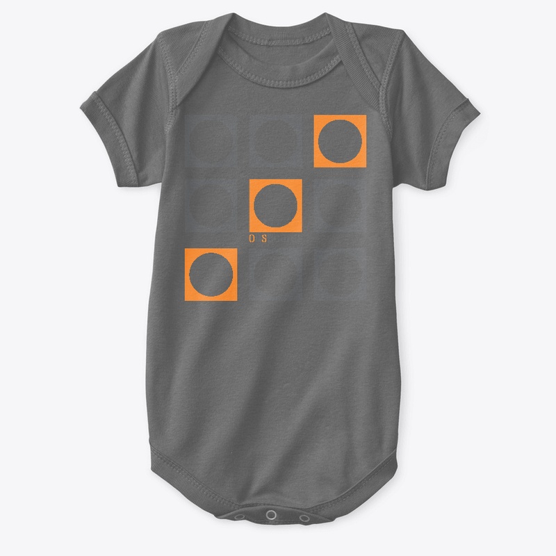 onsquares orange grey
