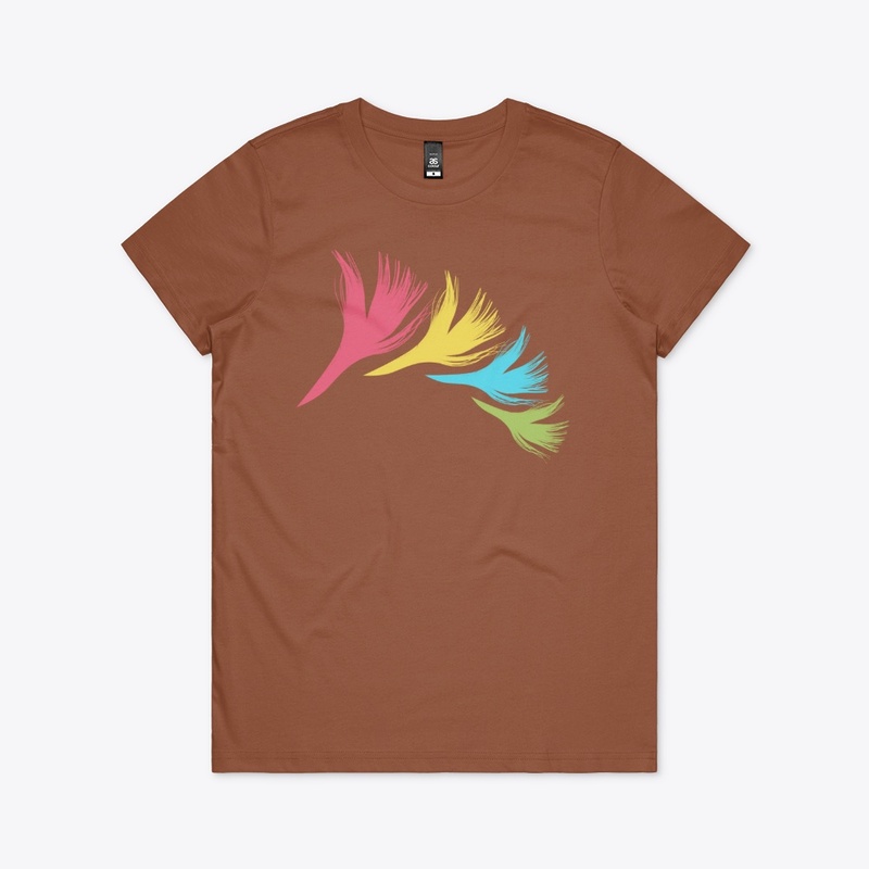 TREE MODERN SIMPLE FEATHER DESIGN