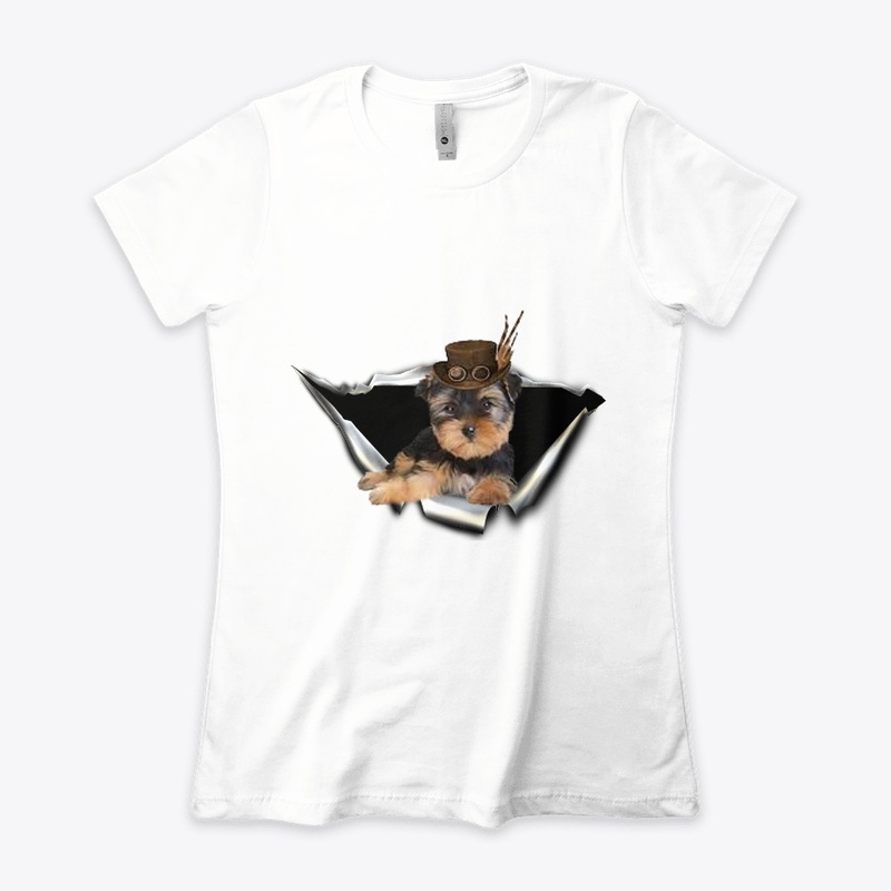morkie 3D Car sticker