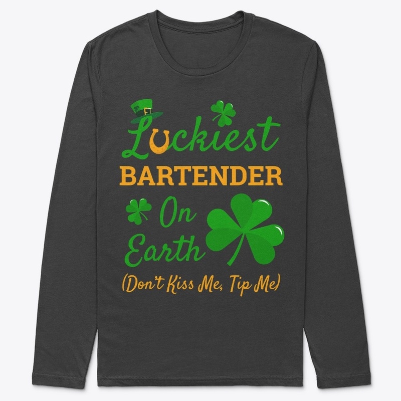Click Buy Luckiest Bartender St Patt