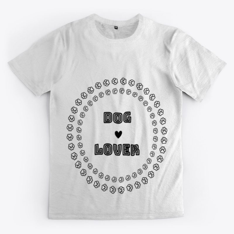 Dog Lover with Paws