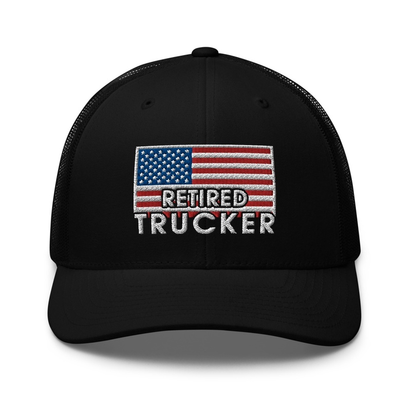 Proud Retired Trucker Cap 