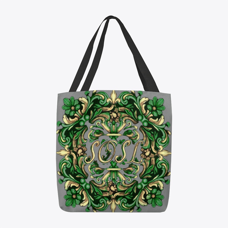 Deruta SOSL printed tote in Summer