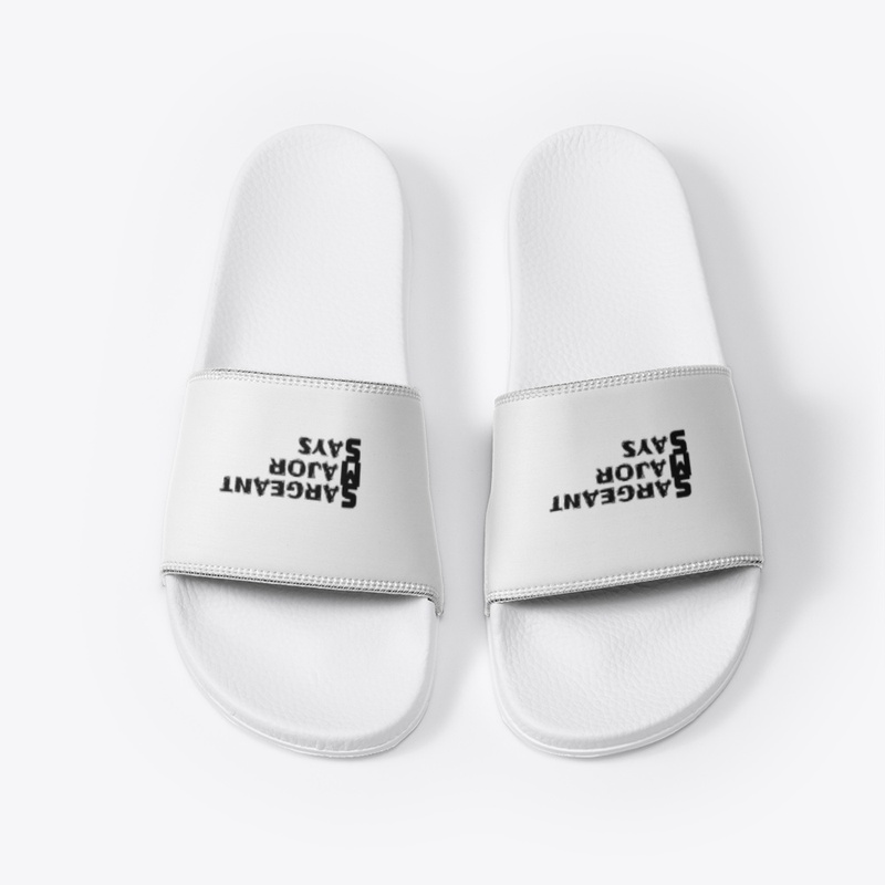 Sergeant Major Says 3884 - White Slides - White Slides - White Slides