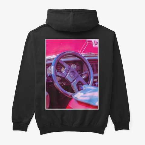 Retro Drive Black Maglietta Back