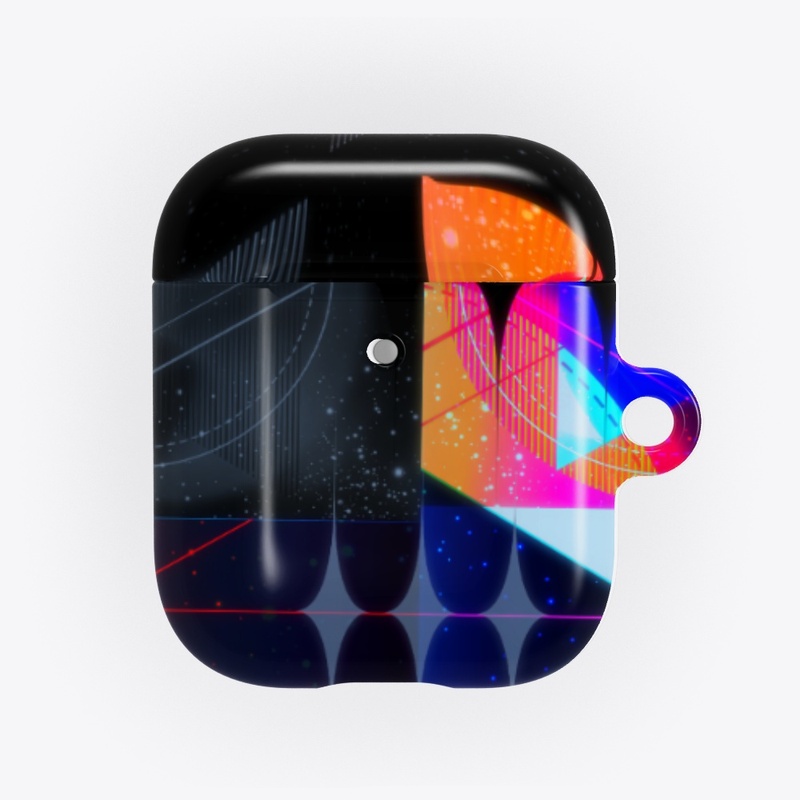 Bright Fluorescent Blk a Galaxy Design 