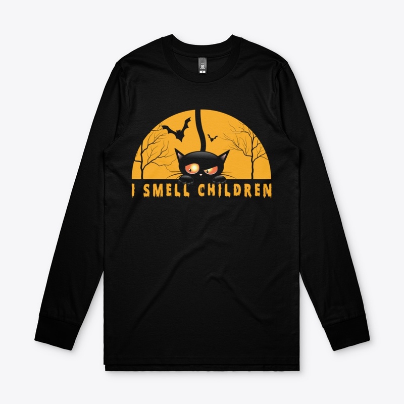 Black Cat Halloween T-Shirt