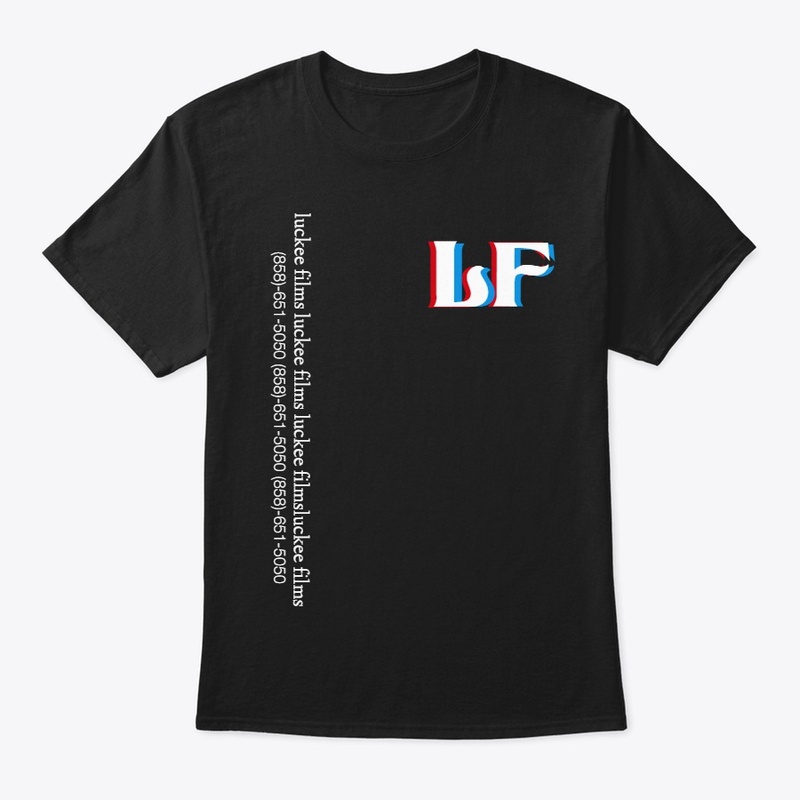 LUCKEE FILMS hotline t shirt (dark)