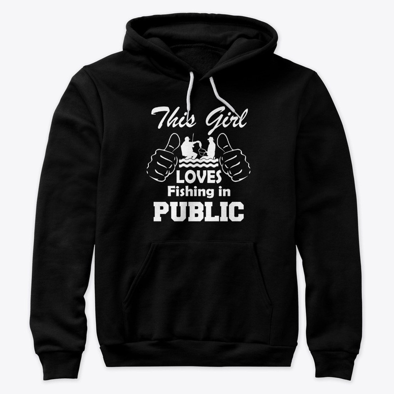 Fishing in public