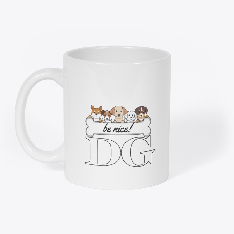Die Cut Sticker Cute and funny dog ​​