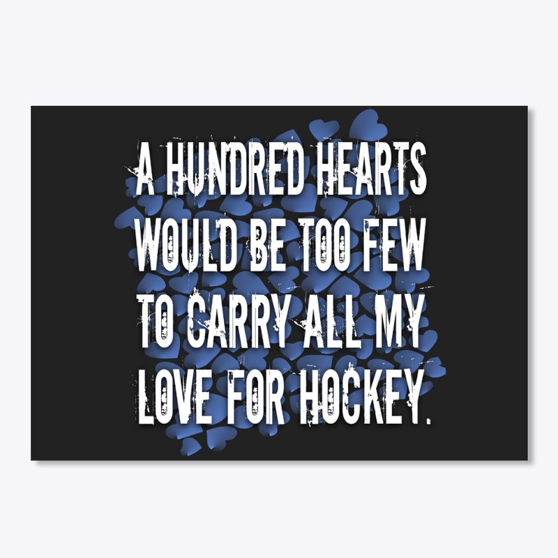 A Hundred Hearts For Hockey