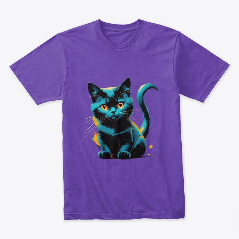 cute night cat
