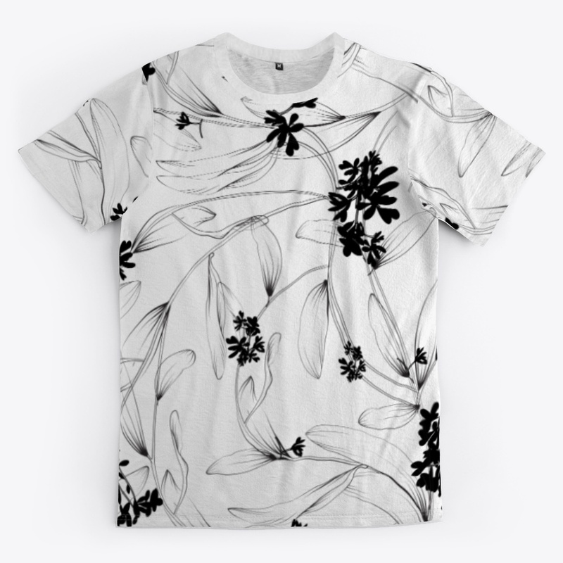 Floral Unisex T-Shirt | Leggings