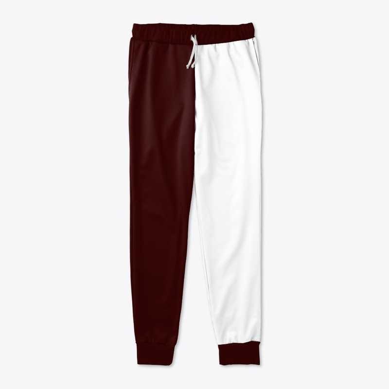 Color Block Burgundy