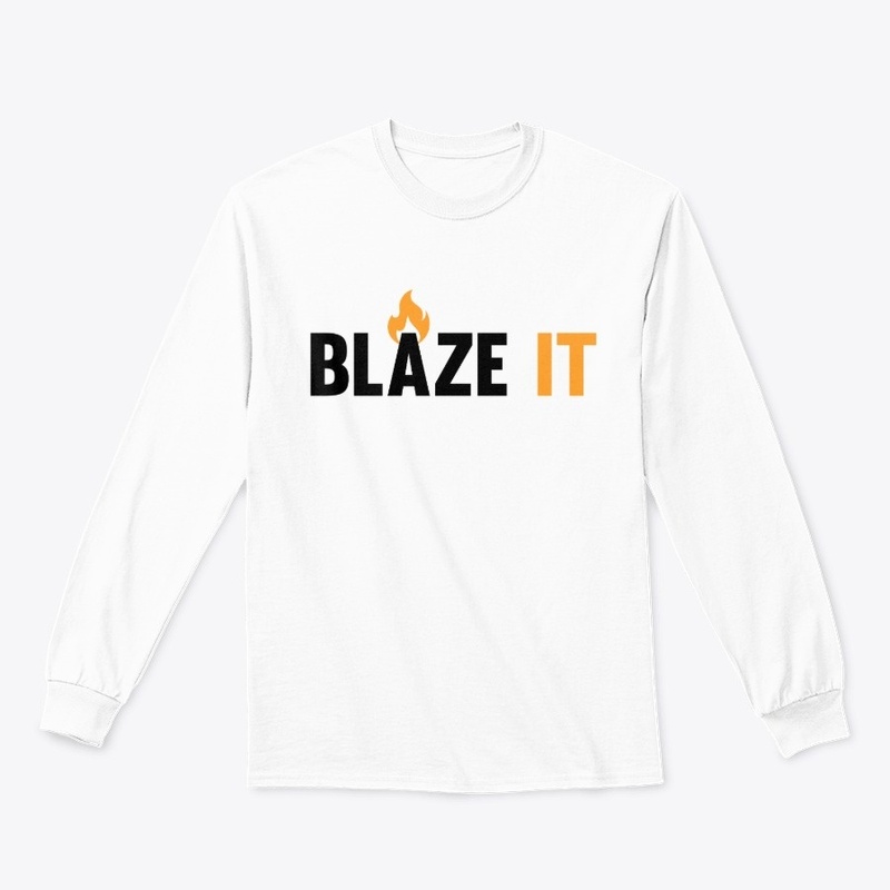 Blaze It! Black on White 1