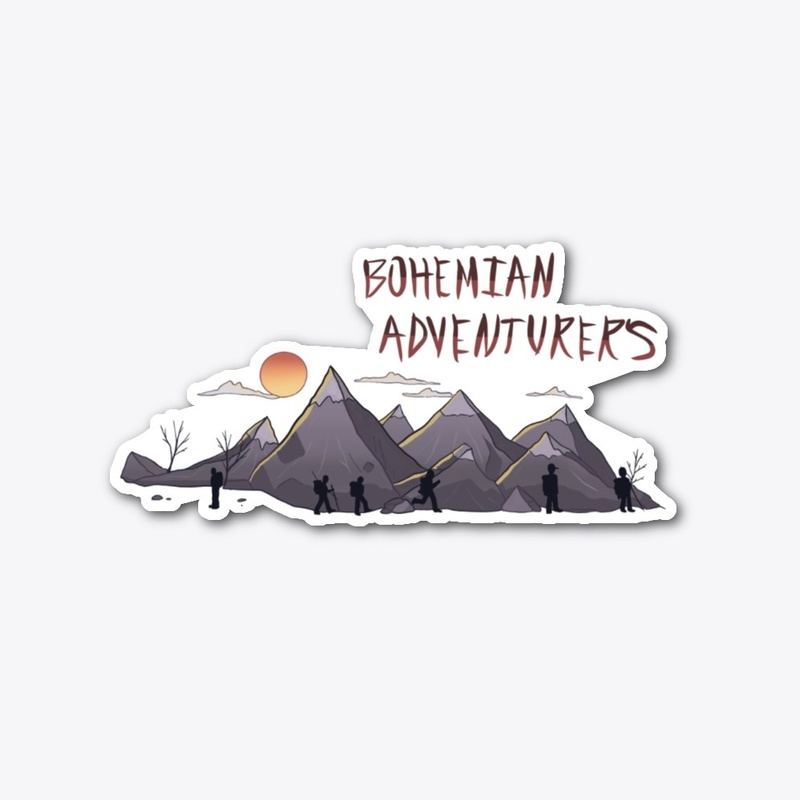 Bohemian Adventurers Merch: Sticker