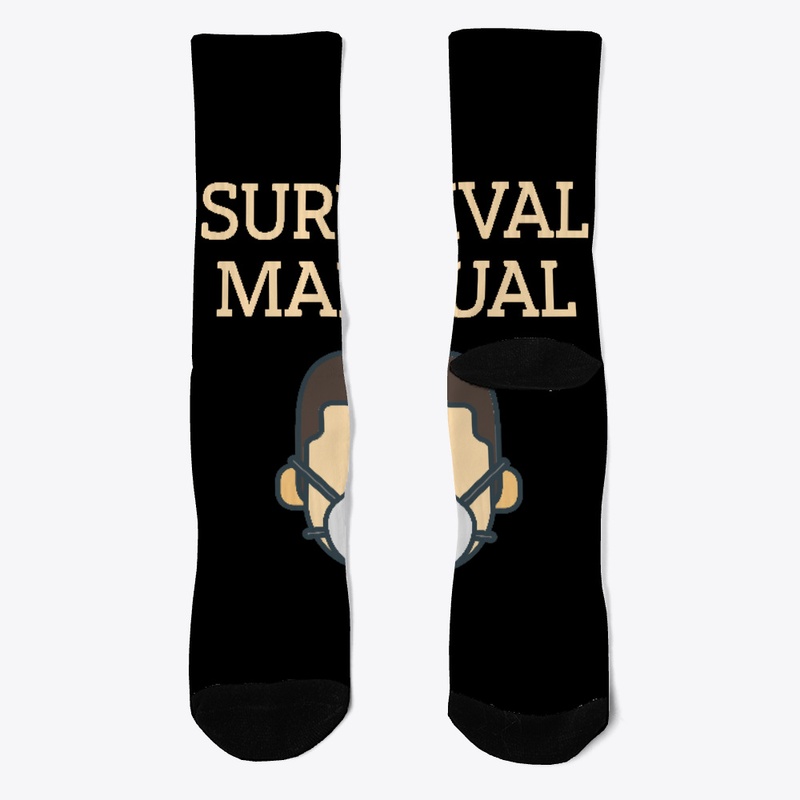 SURVIVAL MANUAL MEDICAL MASK T SHIRT