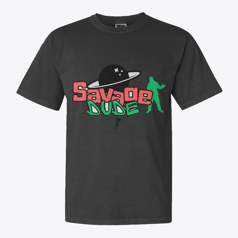 Savage Dude – Urban Grunge Graphic Tee