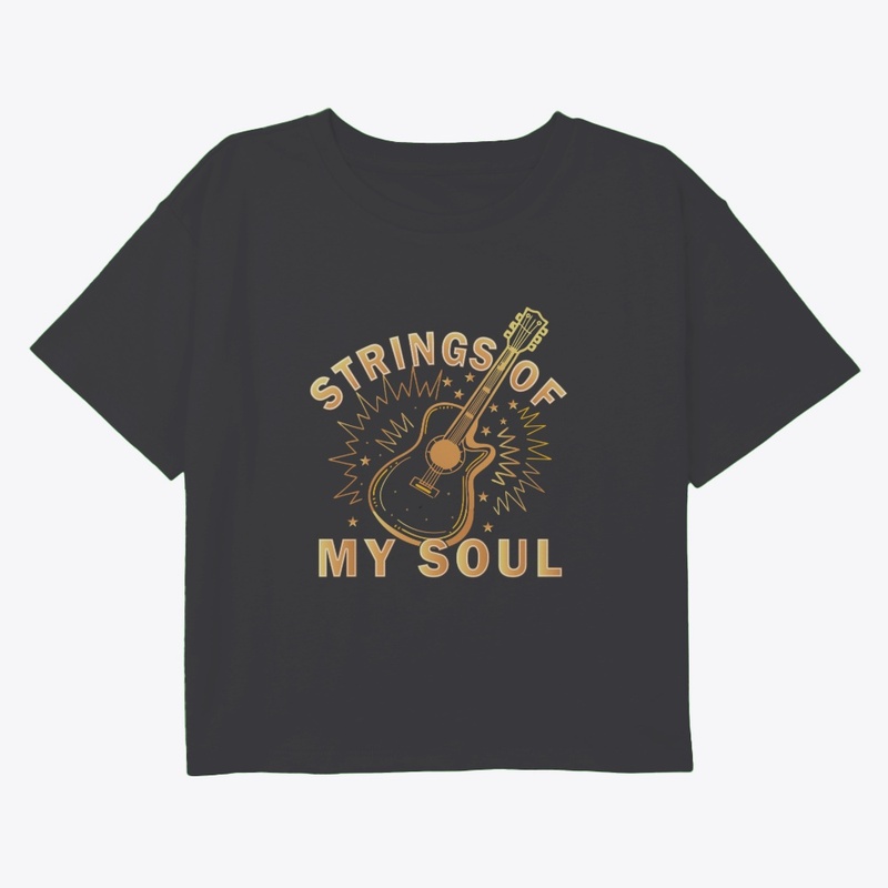 The Strings of My Soul T-Shirt Design 