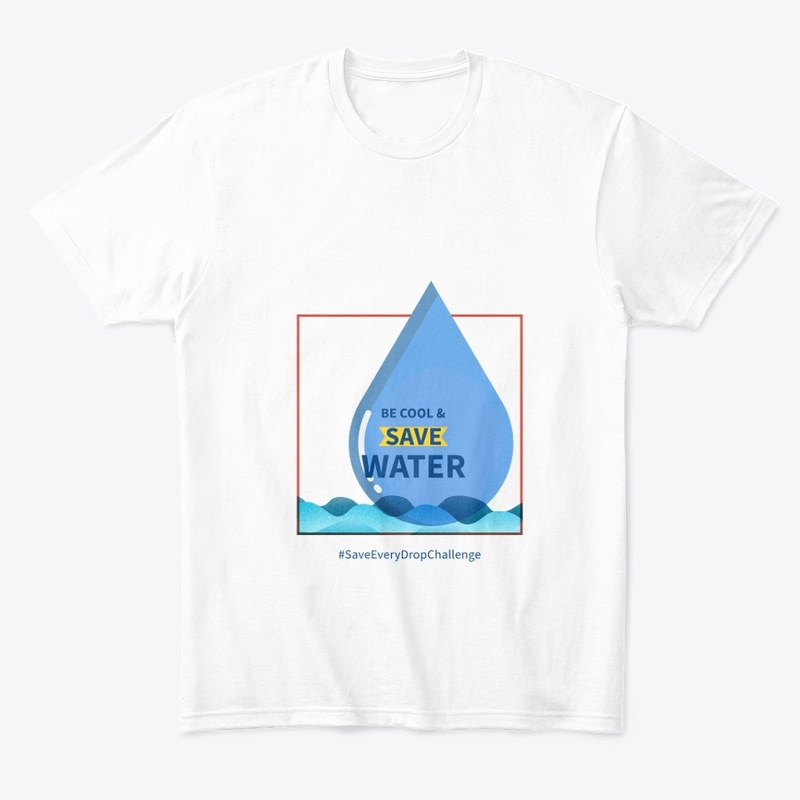 T Shirt Save water be cool