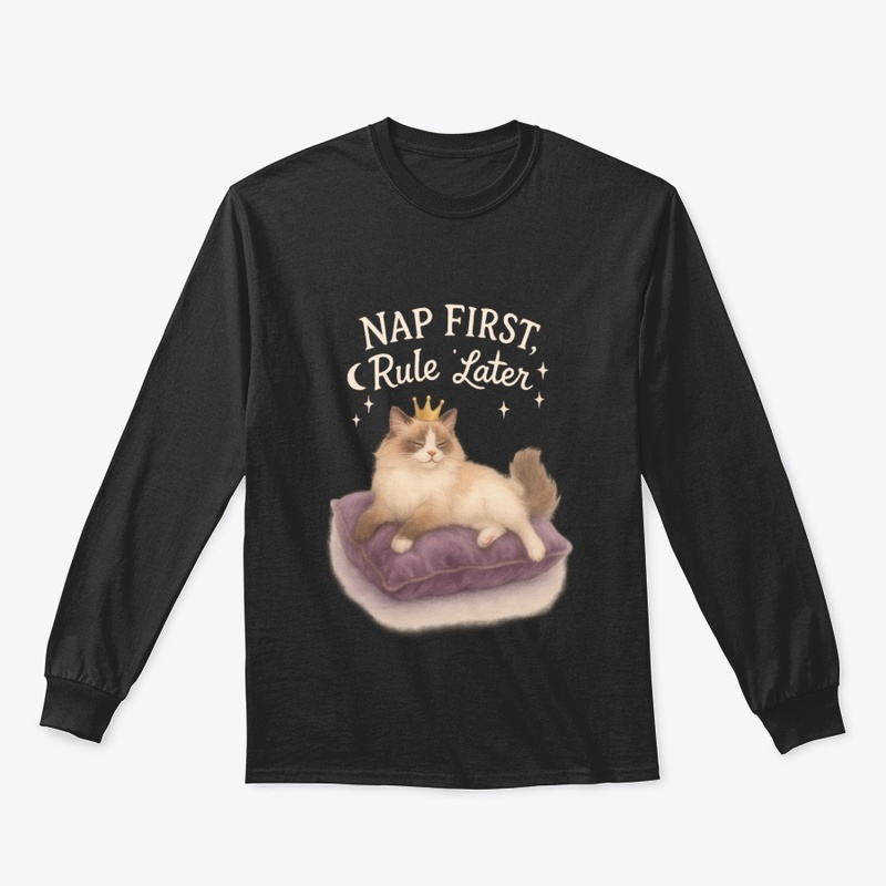 Scottish Fold Cat - Nap First, Rule 