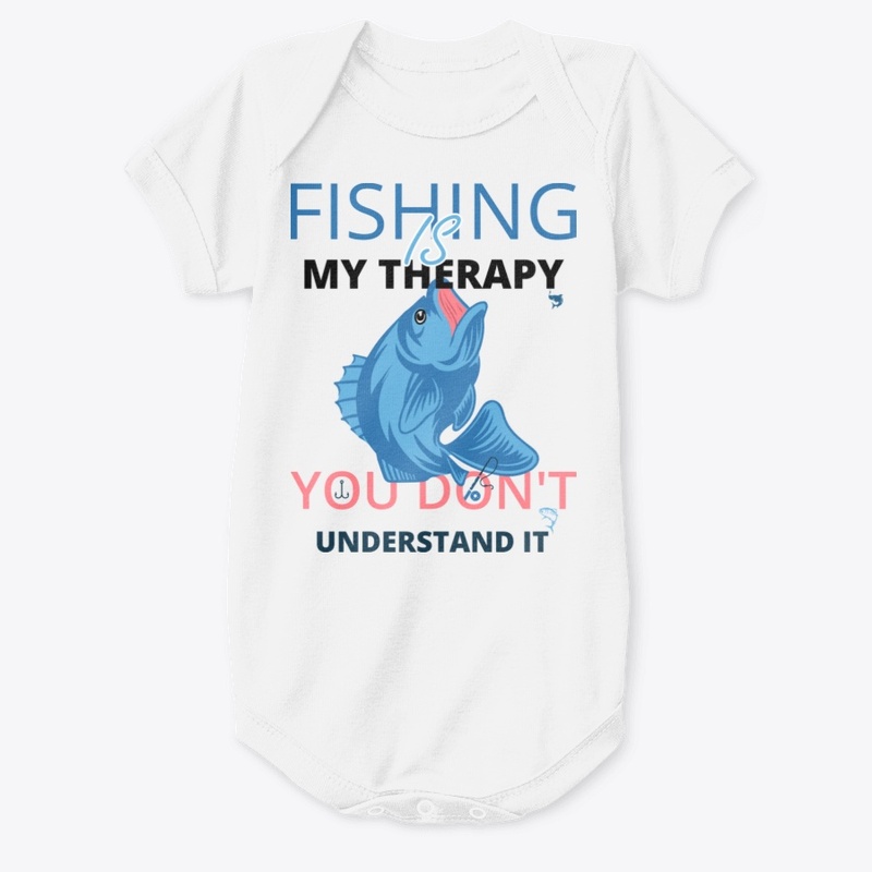 Fishing is my therapy Merchandise