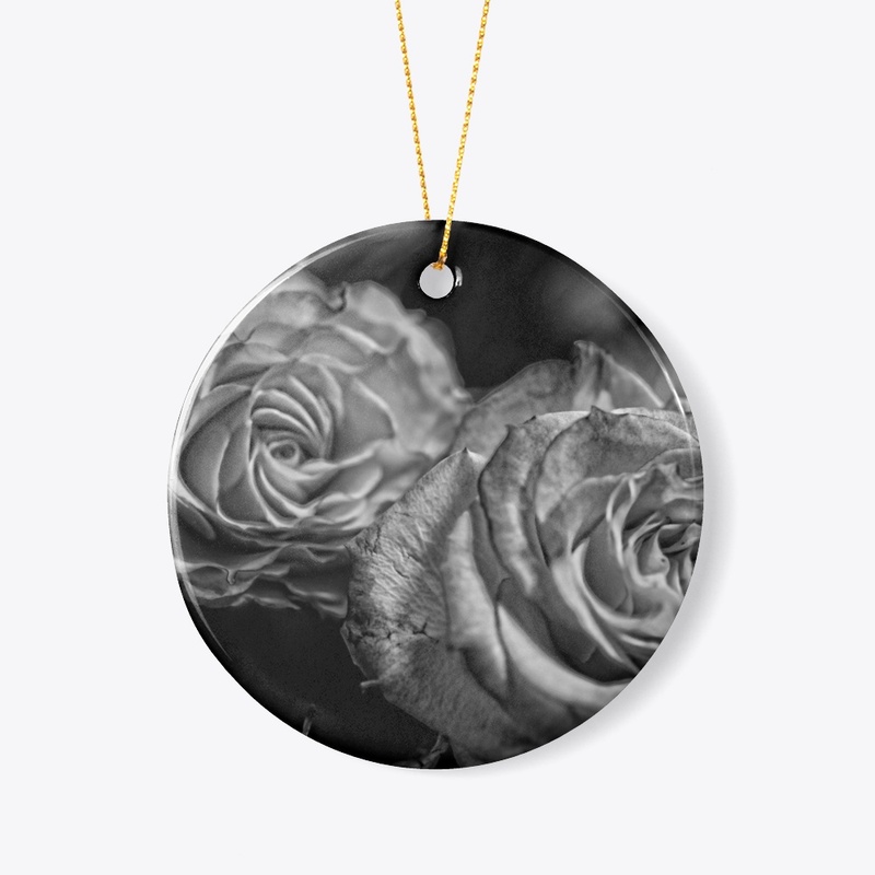 Black and White Tea Roses