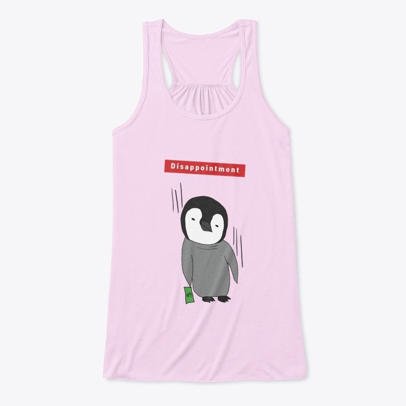 Disappointment -Cute Baby Penguin Design