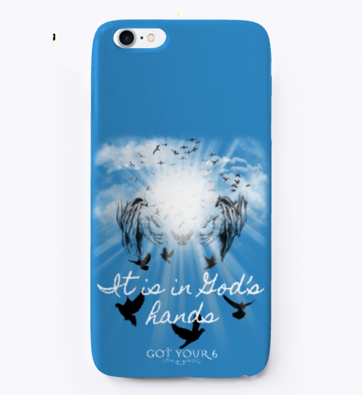 IN GOD'S HANDS iPhone Case