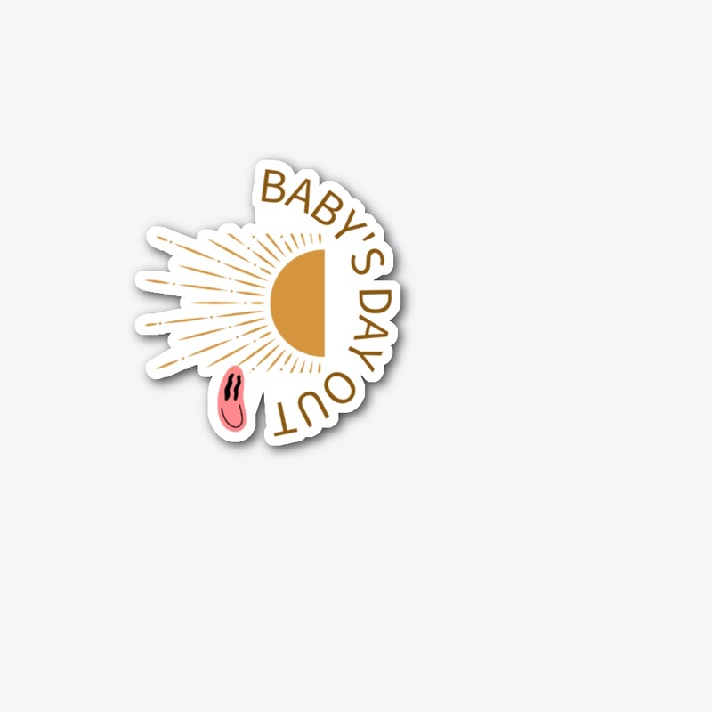 "Baby’s Day Out" Minimalist Tee – 