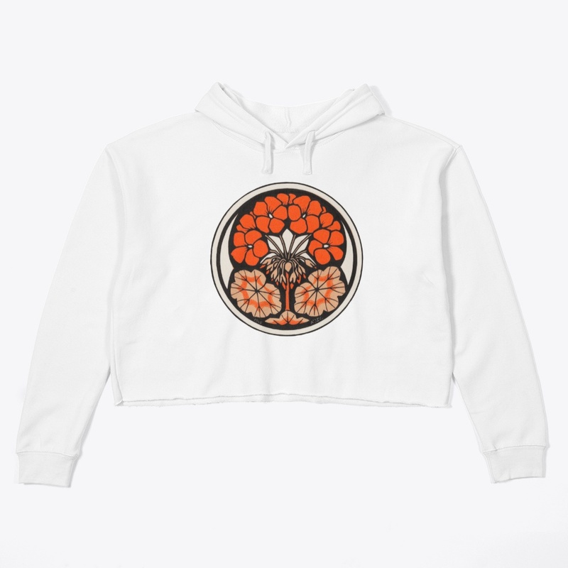 Bursting Orange Flower