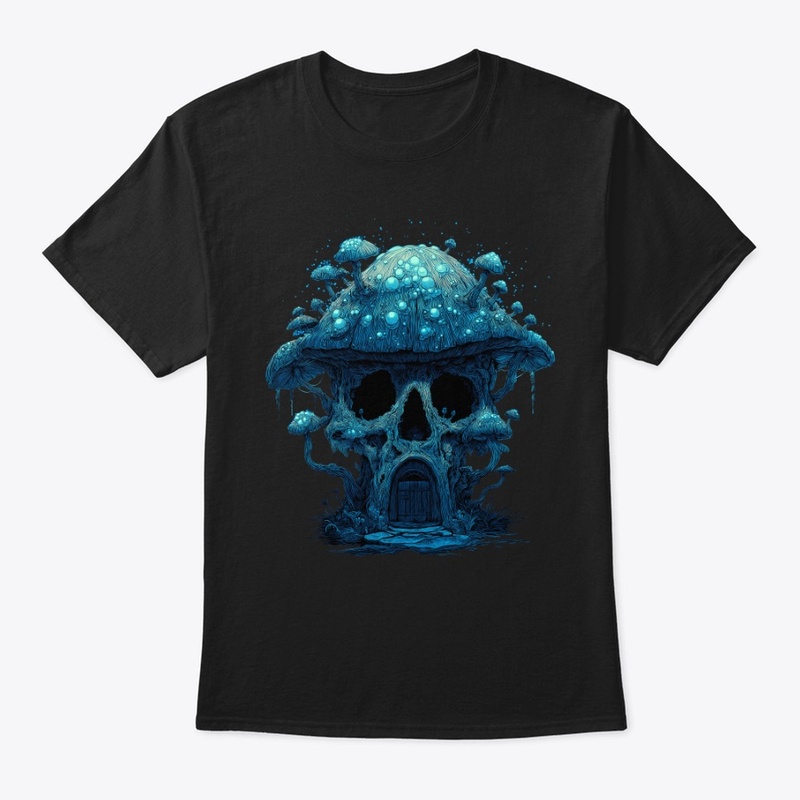 Hollow Skull Mushroom House