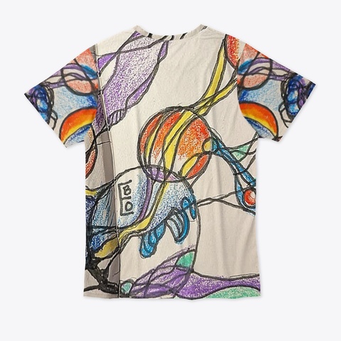 Sea Scapes & Shapes Standard T-Shirt Back
