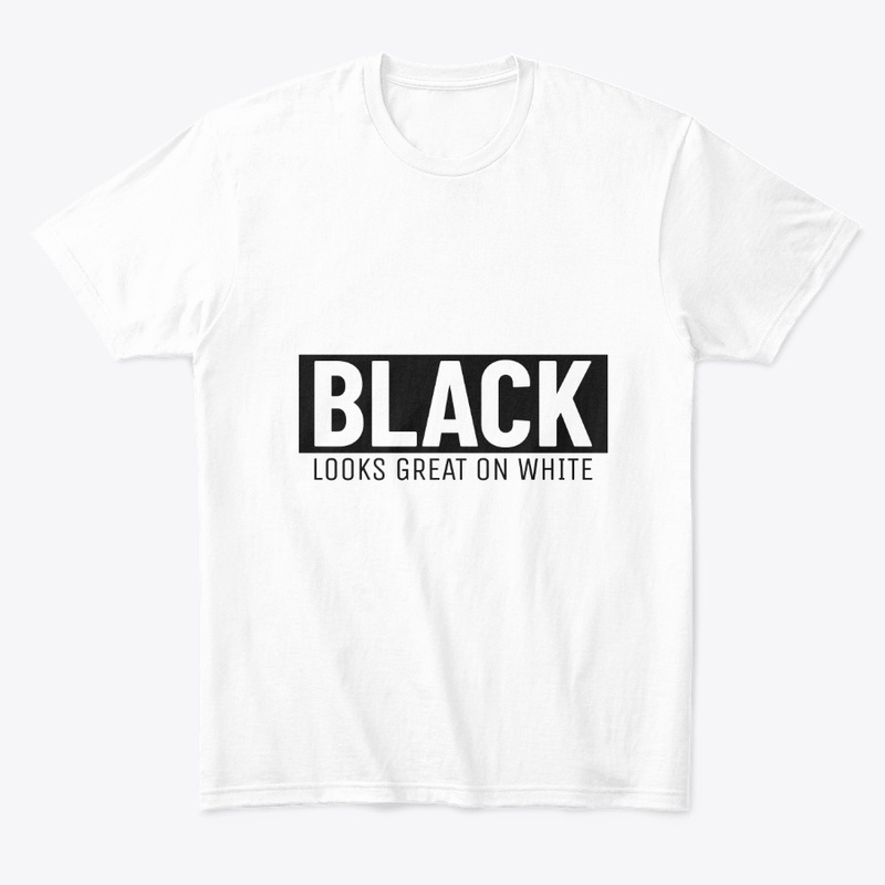 Black Looks Great On White