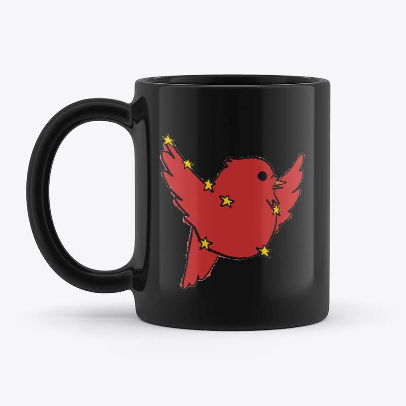 Chibi Kingdom Logo Black Mug
