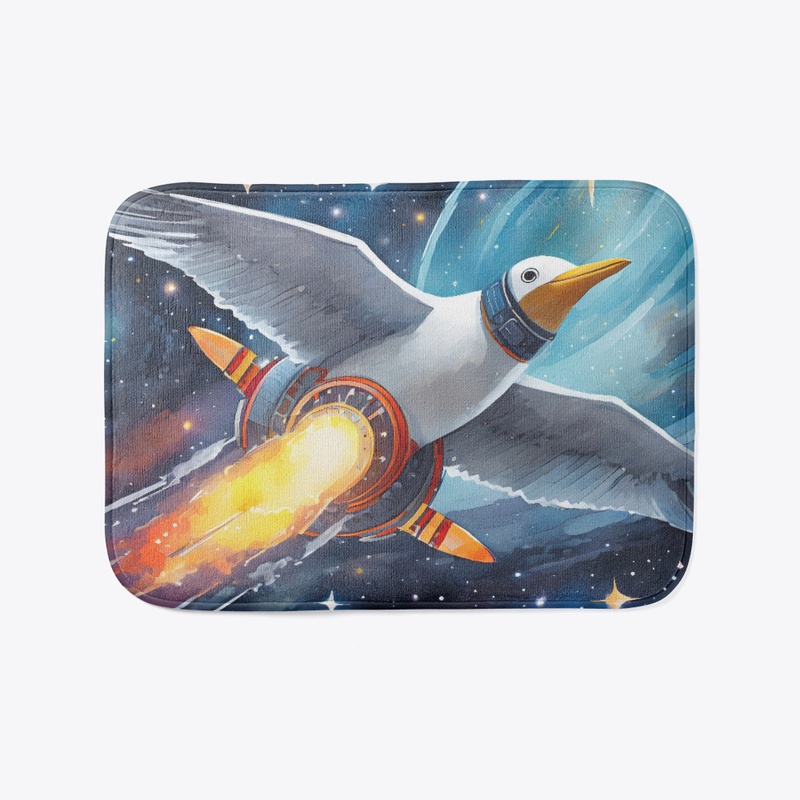 An intergalactic seagull