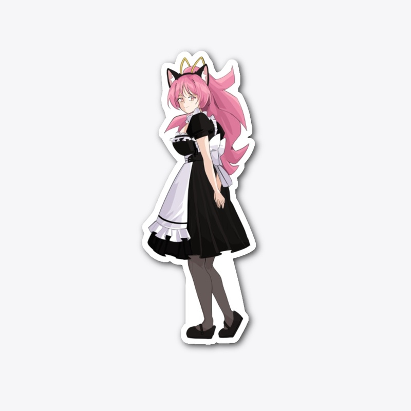 Pink Cat Maid