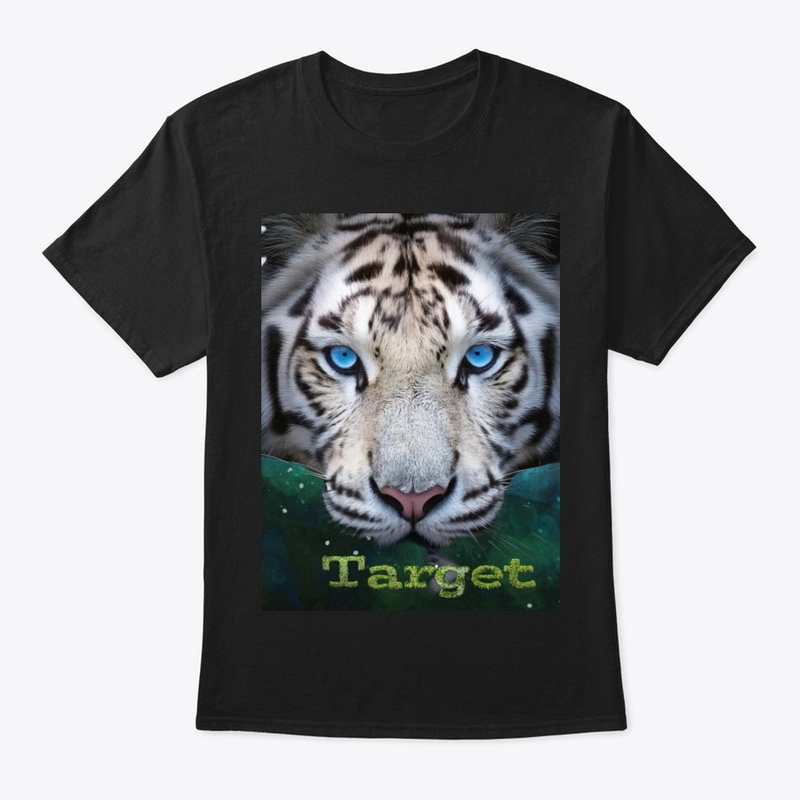 Snarling white Tiger Target