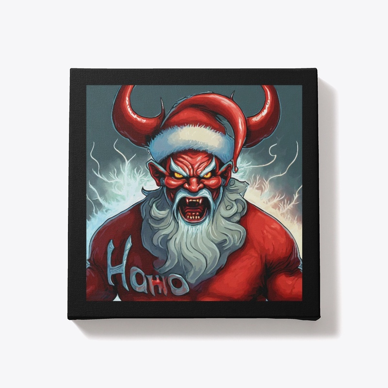 Santa Claws (punny and eye-catching)