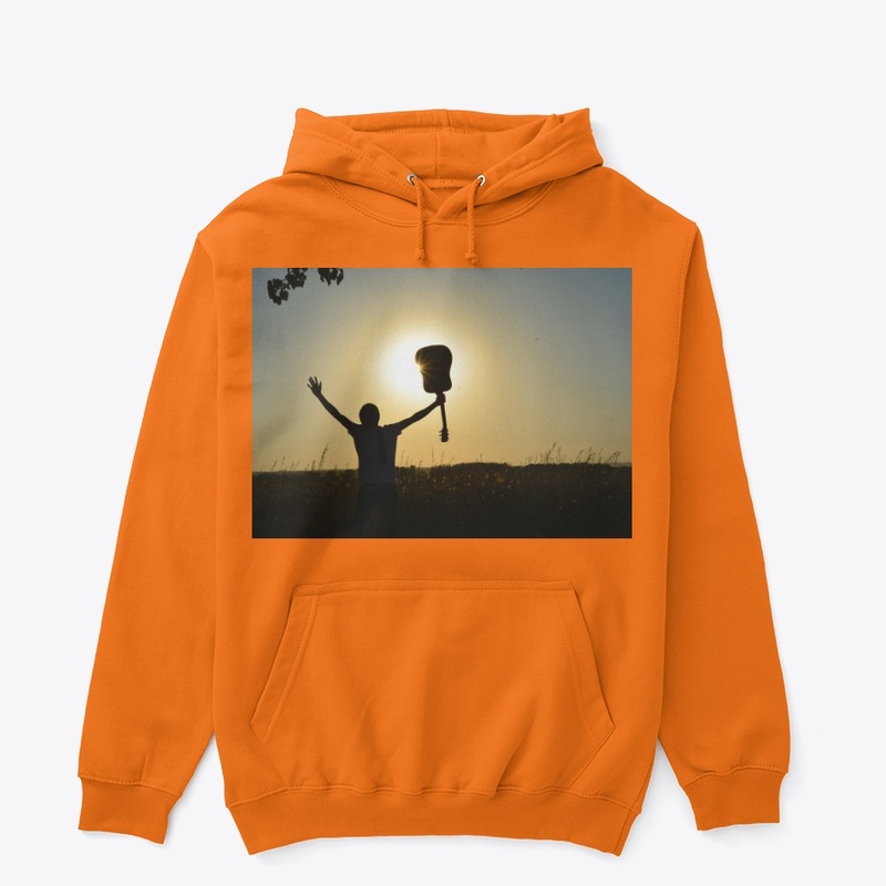 Guitar style best pullover hoodie